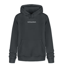 Enso Premium Organic Bio Baumwolle Achtsamkeit Hoodie India India Ink Grey-7068 Enso Premium Organic Bio Baumwolle Achtsamkeit Hoodie India India Ink Grey-7068