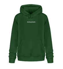 Enso Premium Organic Bio Baumwolle Achtsamkeit Hoodie India Dunkelgrün-833 Enso Premium Organic Bio Baumwolle Achtsamkeit Hoodie India Dunkelgrün-833