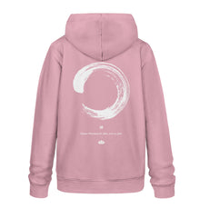 Enso Premium Organic Bio Baumwolle Achtsamkeit Hoodie India Cotton Pink-6883 Enso Premium Organic Bio Baumwolle Achtsamkeit Hoodie India Cotton Pink-6883