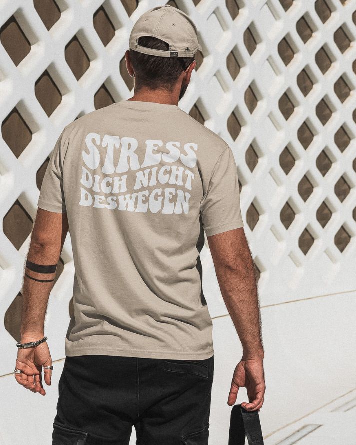 Stress Dich Nicht Deswegen - Herren Premium Organic Shirt